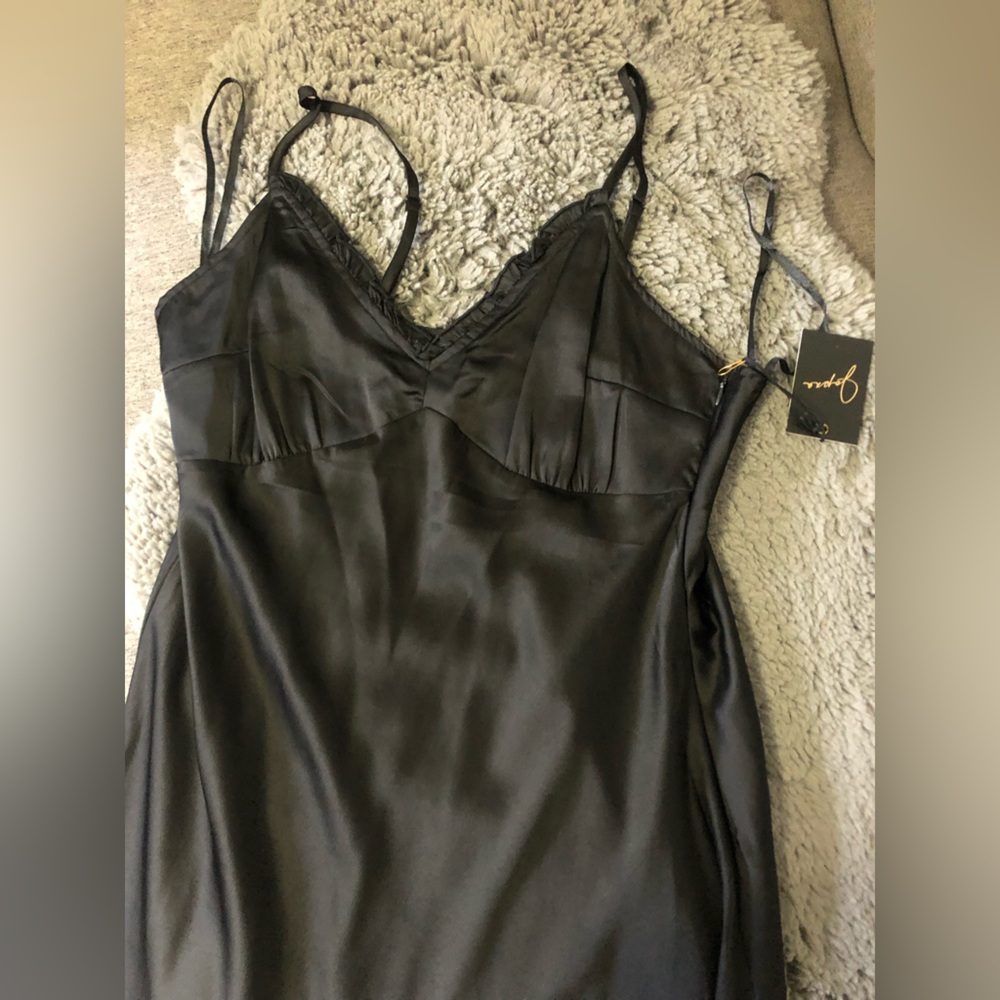 Evening Satin Slip Dress